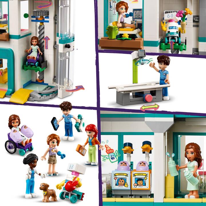 Lego City Hospital Amazon Ospedale Lego Friends Lego Heartlake
