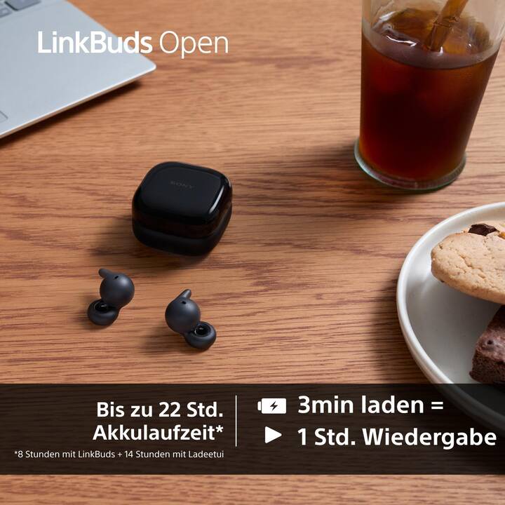 SONY LinkBuds Open WF-L910 (Schwarz) - Interdiscount