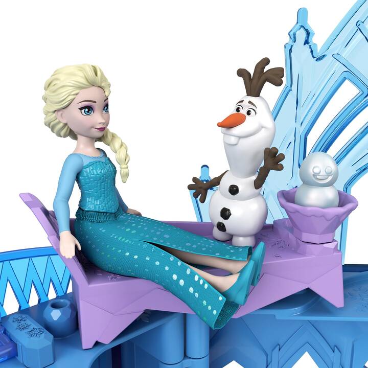 MATTEL Frozen Elsas Ice Palace Maison de poupée (Multicolore)