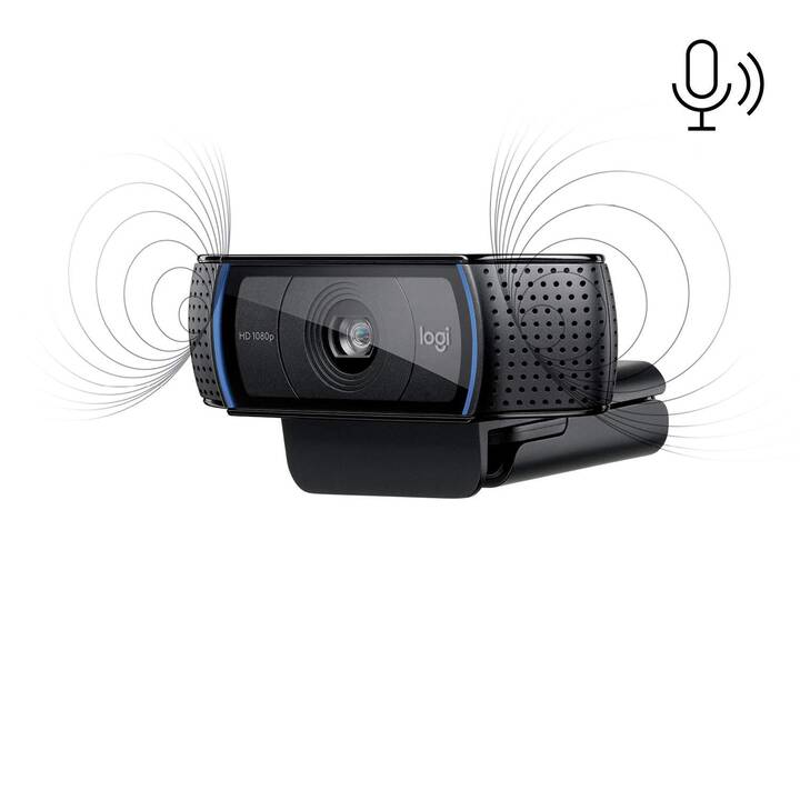 LOGITECH C920 HD Pro Webcam (15 MP, Noir)