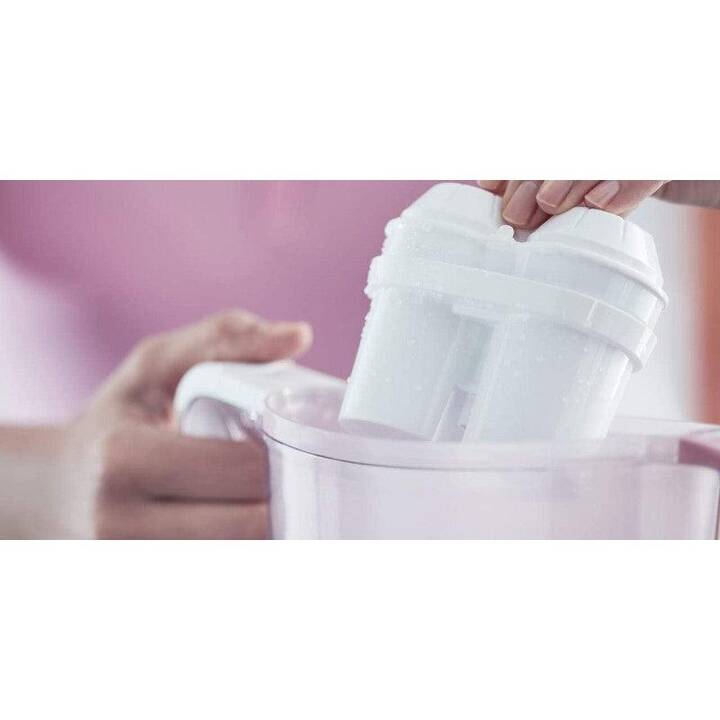 BWT Longlife 1x12 – Filtre à Eau Blanc, Compatible Avec Eleau, Pour Une Eau Fraîche Et Pure Au Quotidien