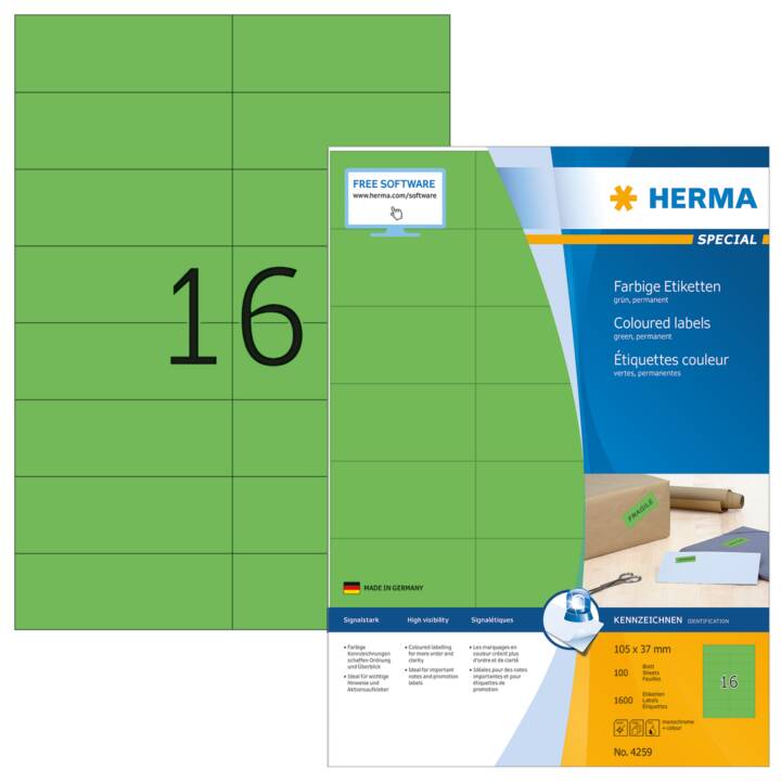 HERMA Special (37 x 105 mm)
