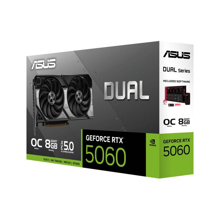 ASUS Nvidia GeForce RTX 5060 OC FH Dual (8 GB) - Interdiscount