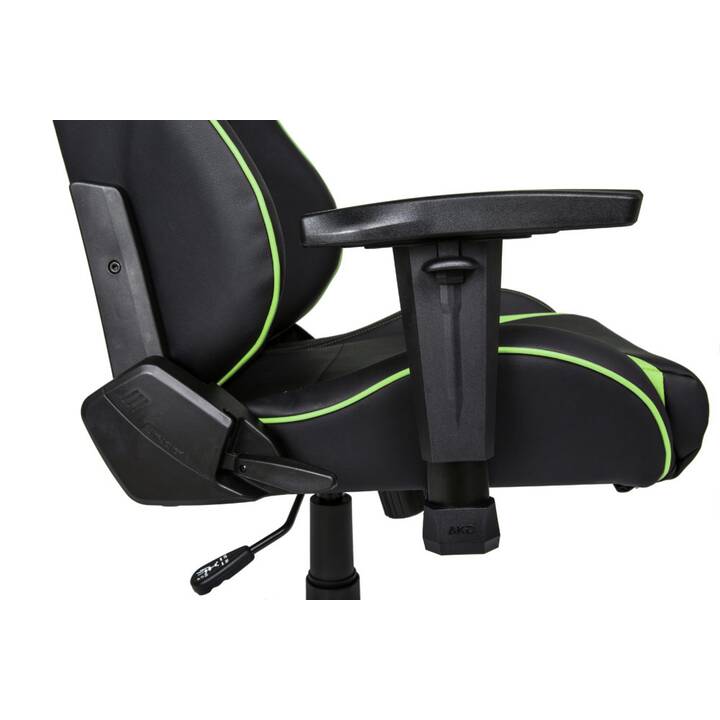 AKRACING Gaming Chaise Core SX (Noir, Vert)