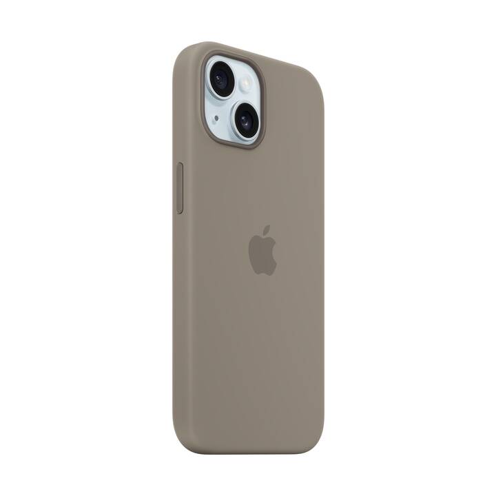 APPLE Backcover (iPhone 15, Marrone)
