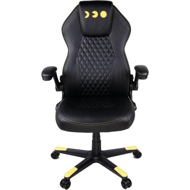 KONIX Gaming Stuhl Pac-Man (Gelb, Schwarz)