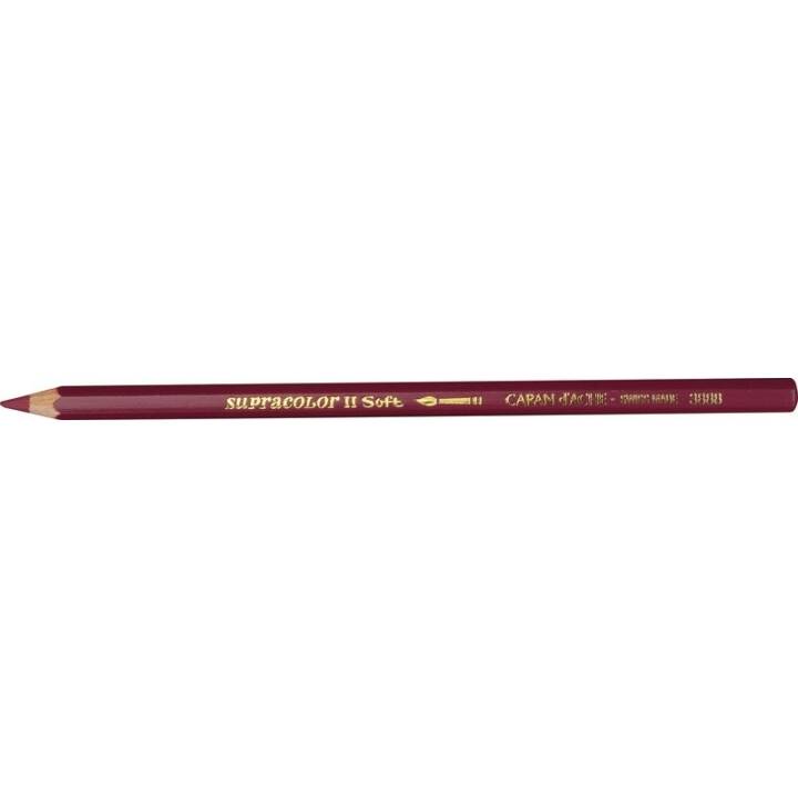 CARAN D'ACHE Crayons de couleur Supracolor Soft (Rouge carmin, 1 pièce)