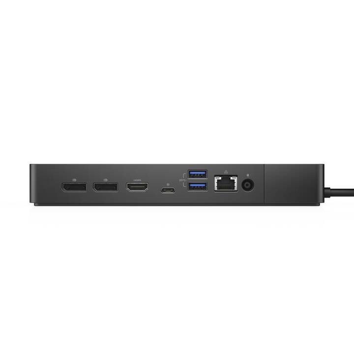 DELL Stations d'accueil WD19S (HDMI, 2 x Port écran, USB de type C, 3 x USB 3.1 Typ-A, 2 x USB 3.2 Typ-C, RJ-45 (LAN))