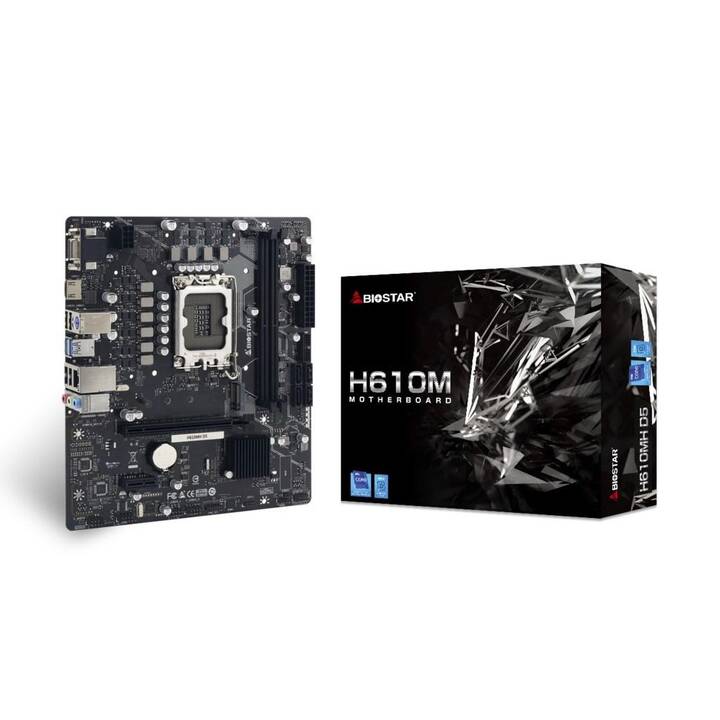 BIOSTAR H610MH (LGA 1700, Intel H610, ATX)