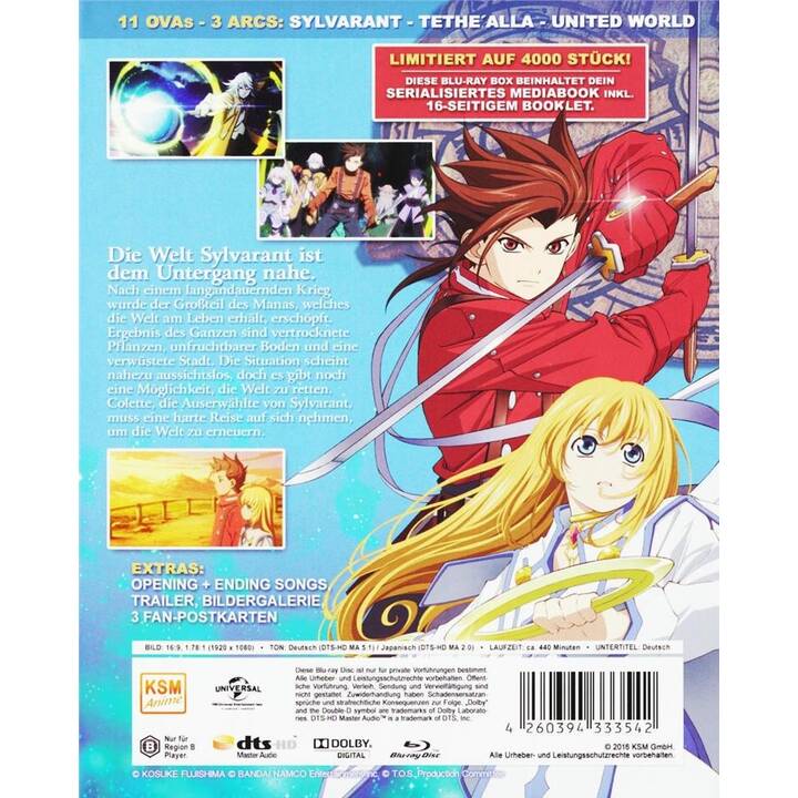 Tales of Symphonia - Die komplette OVA-Collection (JA, DE)