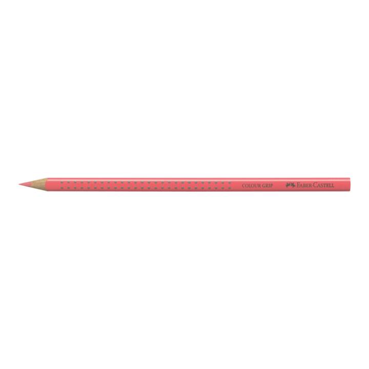 FABER-CASTELL Crayons de couleur Colour Grip (Rose, 1 pièce)