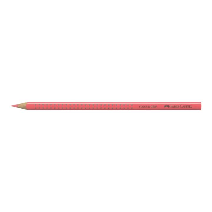 FABER-CASTELL Farbstift Colour Grip (Rosa, 1 Stück)