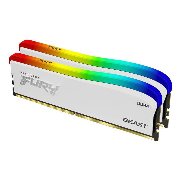 KINGSTON TECHNOLOGY FURY Beast RGB Special Edition KF436C18BWAK2/32 (2 x 16 Go, DDR4-SDRAM 3600 MHz, DIMM 288-Pin)