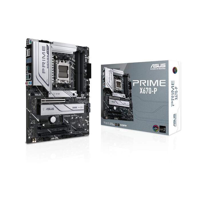 ASUS Prime X670-P (AM5, AMD X670, ATX)