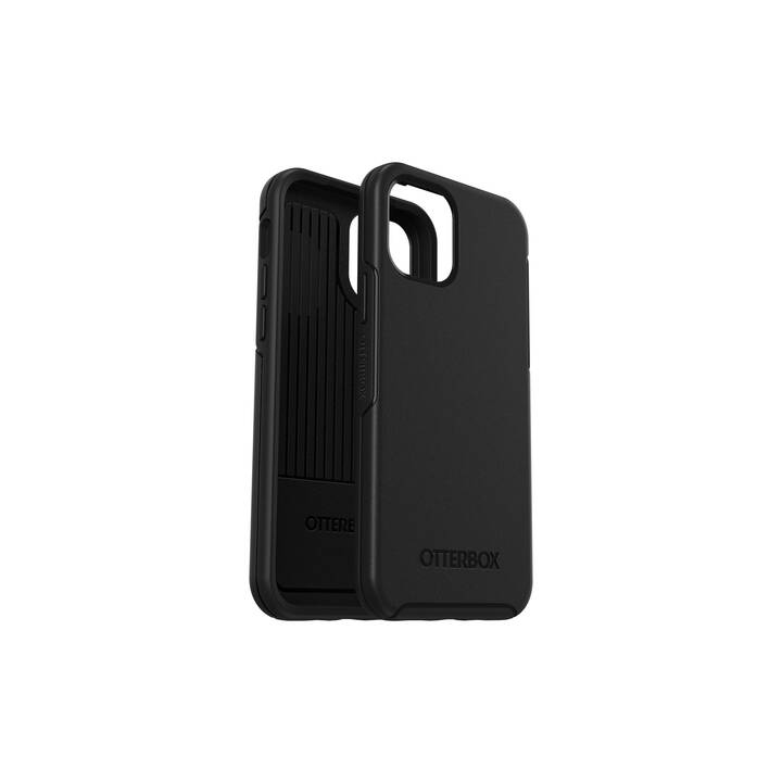 OTTERBOX Backcover Symmetry (iPhone 12, iPhone 12 Pro, Nero)