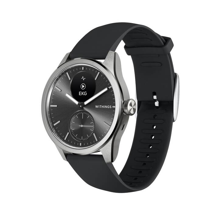 WITHINGS Scanwatch 2 (42mm, Schwarz)