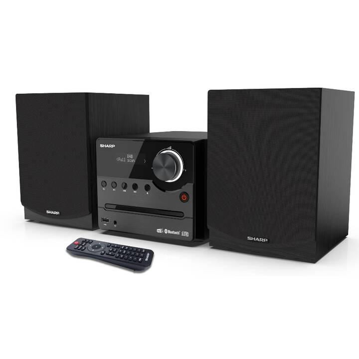 SHARP XL-B517D (Schwarz, Bluetooth, CD)