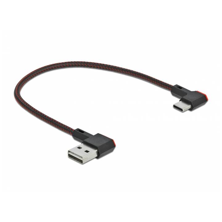 DELOCK Easy USB-Kabel (USB 2.0 Typ-A, USB-C, 0.2 m)