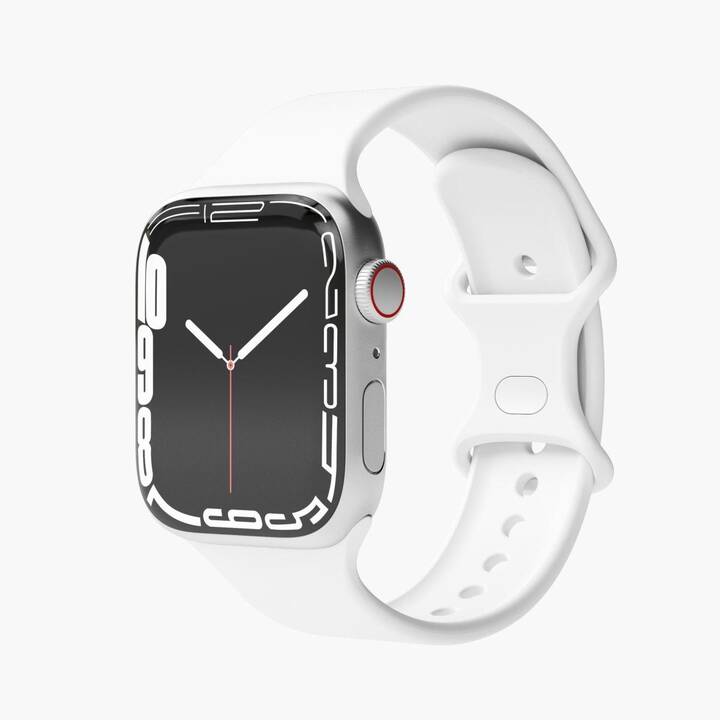 VONMÄHLEN Classic Cinturini (Apple Watch 45 mm / 42 mm / 49 mm / 44 mm, Bianco)