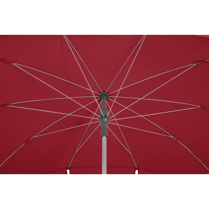 SUNCOMFORT BY GLATZ Siesta Albero centrale (180 cm x 130 cm, Rosso)