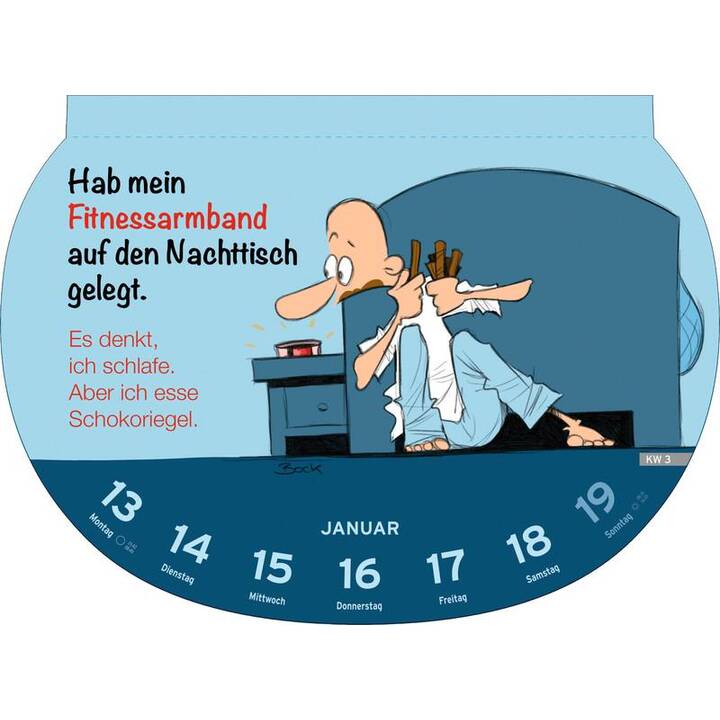 HEYE KALENDER Calendario illustrato Dumme Sprüche (2025)