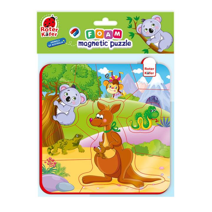 ROTER KÄFER Tiere Puzzle (15 x)