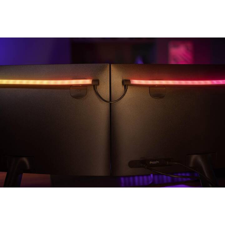 PHILIPS HUE Play Gradient Lightstrip 3x 24-27" LED Light-Strip (187.5 cm)