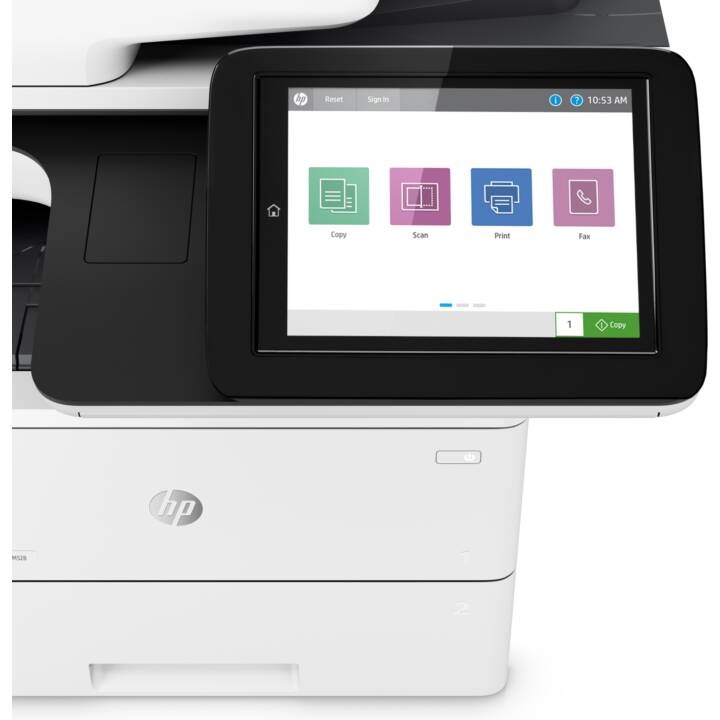 HP LaserJet Enterprise MFP M528dn (Imprimante laser, Noir et blanc, USB)