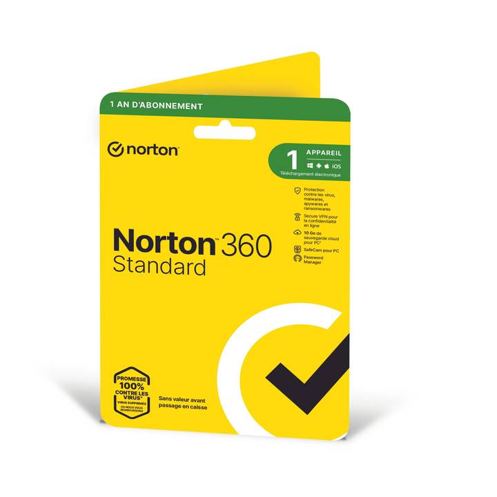 NORTON 360 Standard (Abo, 1x, 1 Jahr, Französisch)