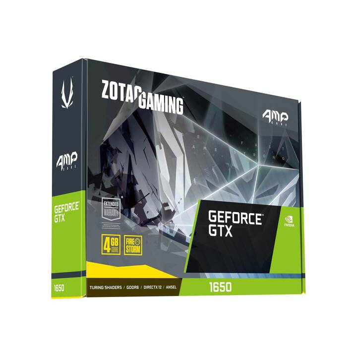 ZOTAC AMP Core Nvidia GeForce GTX 1650 (4 GB)