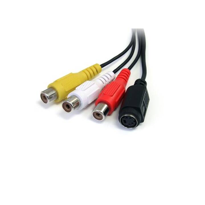 STARTECH.COM Adapter (USB A, Composite, RCA, DisplayPort, 2 m)